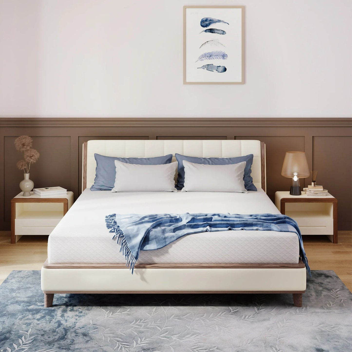 Arctus Full Mattress, 6 inch Memory Foam Mattress in a Box, Medium Firm