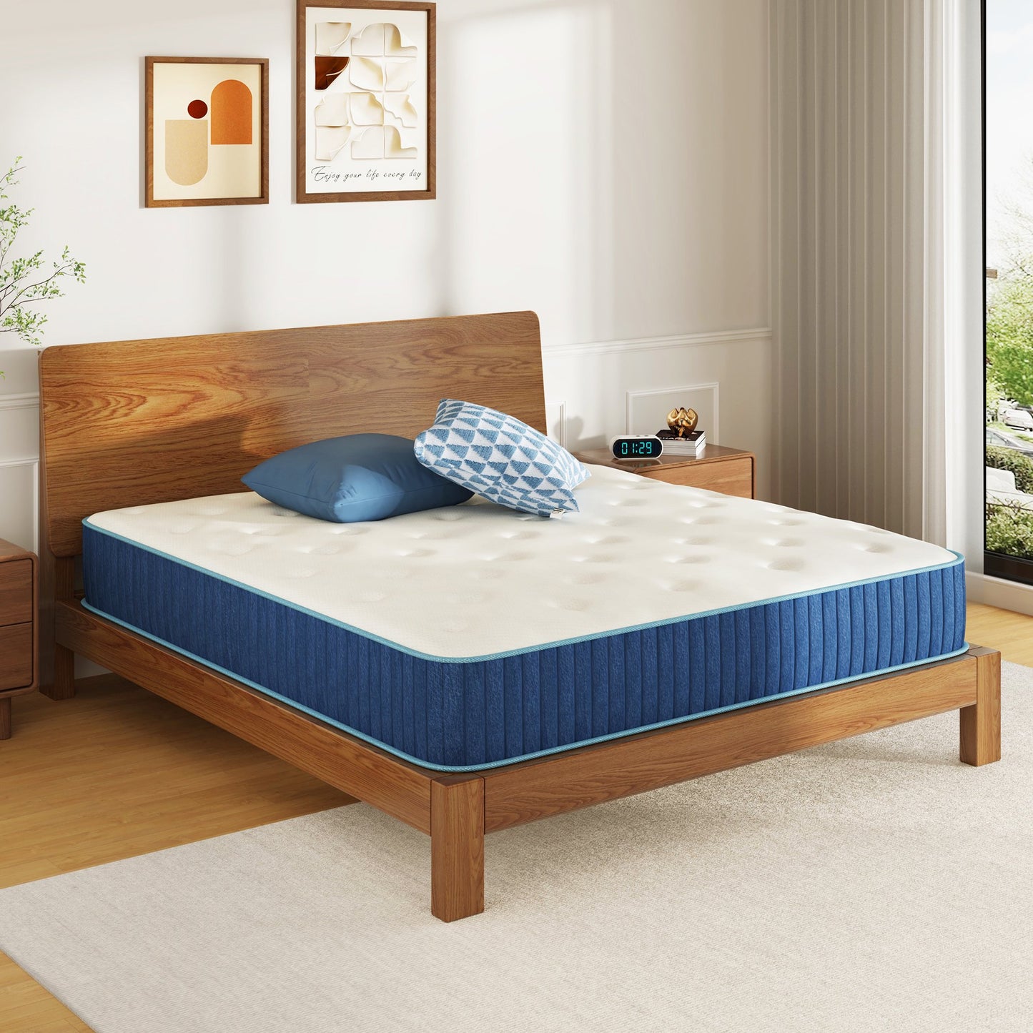 MLILY Liquid Gel Hybrid 10-inch Mattress-Twin Size