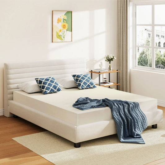 Arctus Queen Size Mattress, 6 inch Memory Foam Mattress in a box, Medium Firm