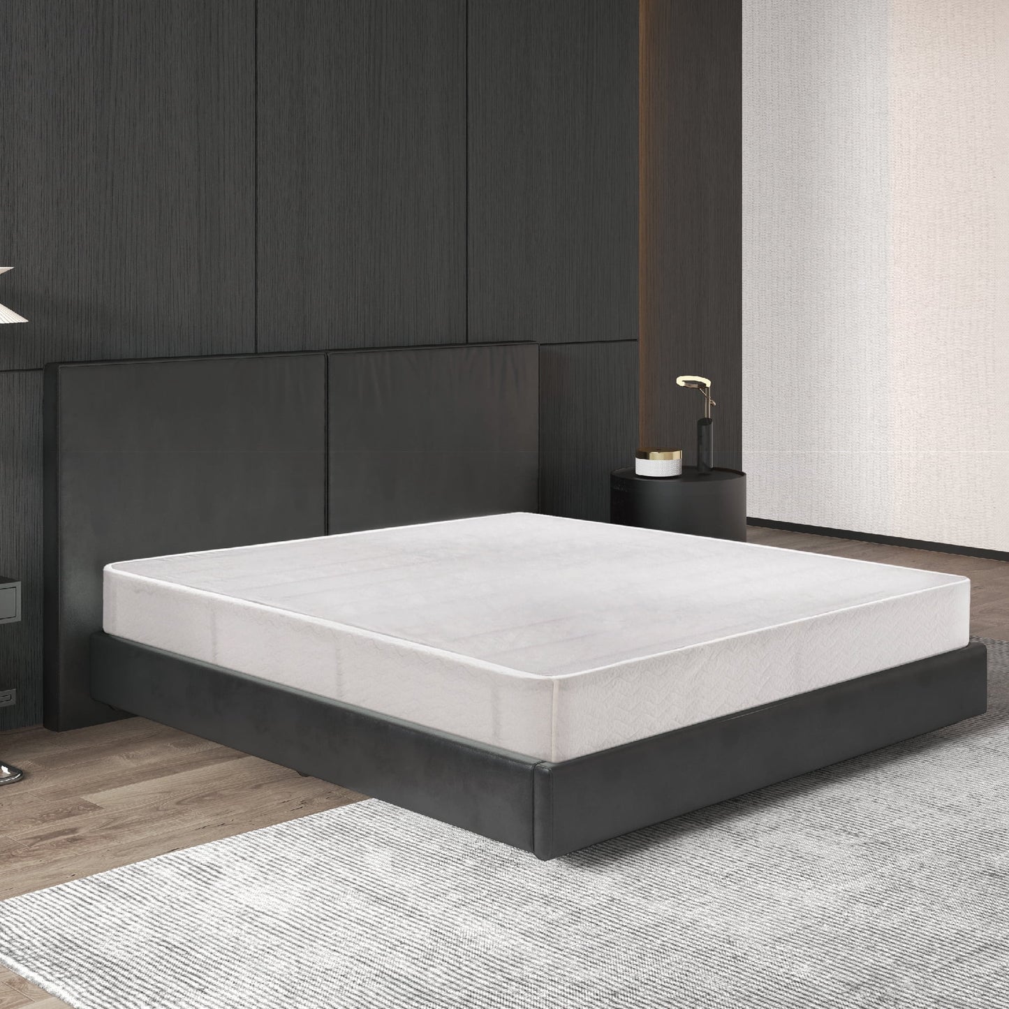 EGOHOME 7.5 inch Twin Size Metal Box Spring, Easy Assembly Mattress Foundation