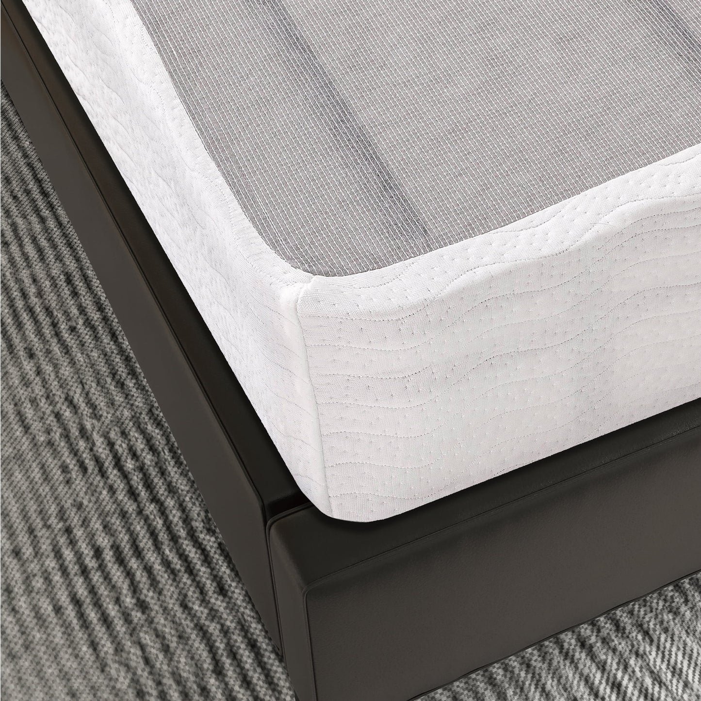EGOHOME 7.5 inch Twin Size Metal Box Spring, Easy Assembly Mattress Foundation