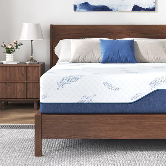 Arctus Full Size 14 Inch Plush Memory Foam Mattress in a Box with Gel Layer & Removable Fiberglass Free Cover, Deep Pressure Relief, Motion Isolation, CertiPUR-US Certified