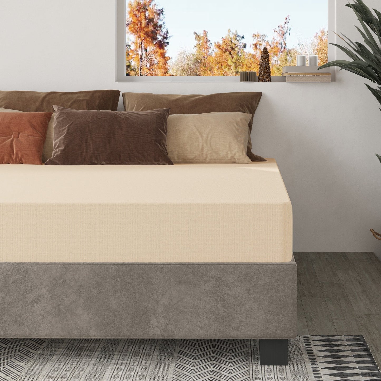 Arctus King Mattress, 6 inch Memory Foam Mattress in a box, Medium Firm
