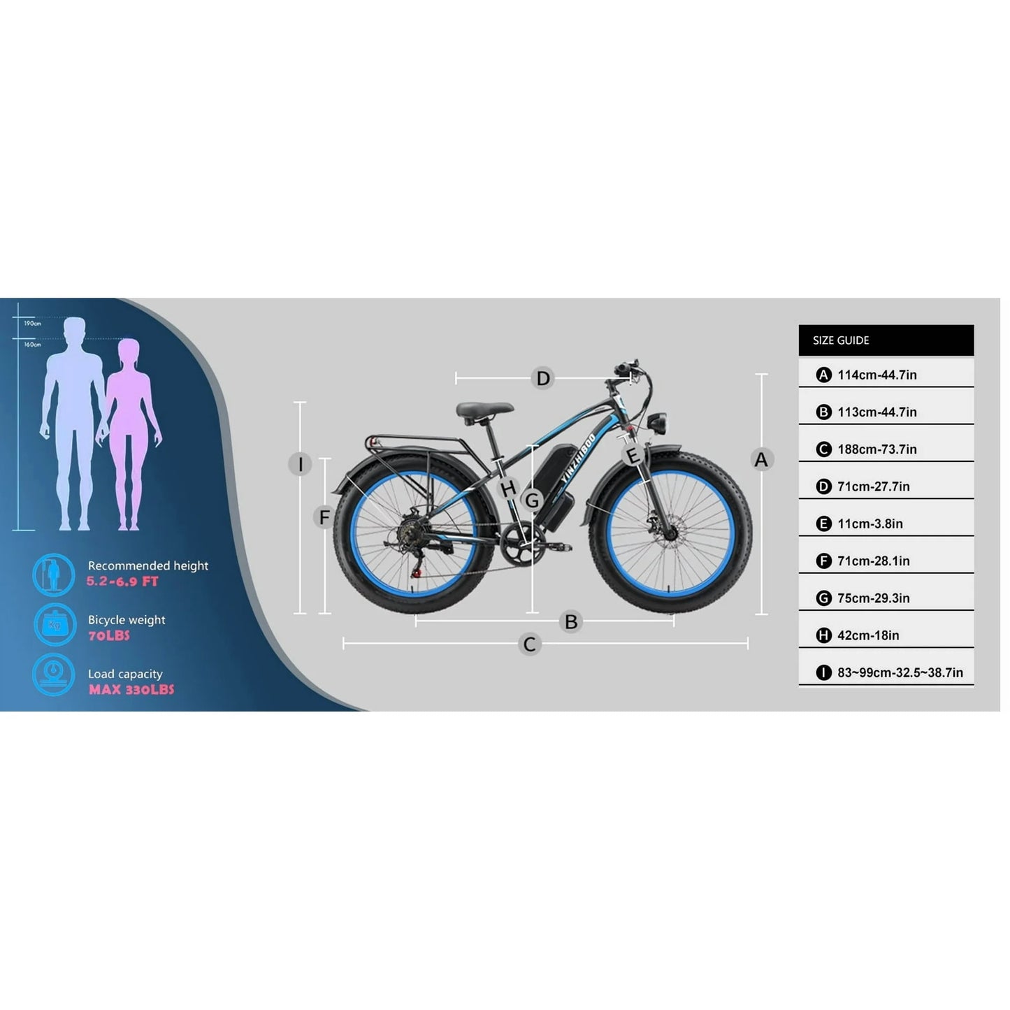 Electric Bike for Adults 26",2000W Peak Off-Road E-Mountain Bike,32 MPH Max Speed Adult Off-Road Ebike,48V 17.5Ah Battery,UL2849
