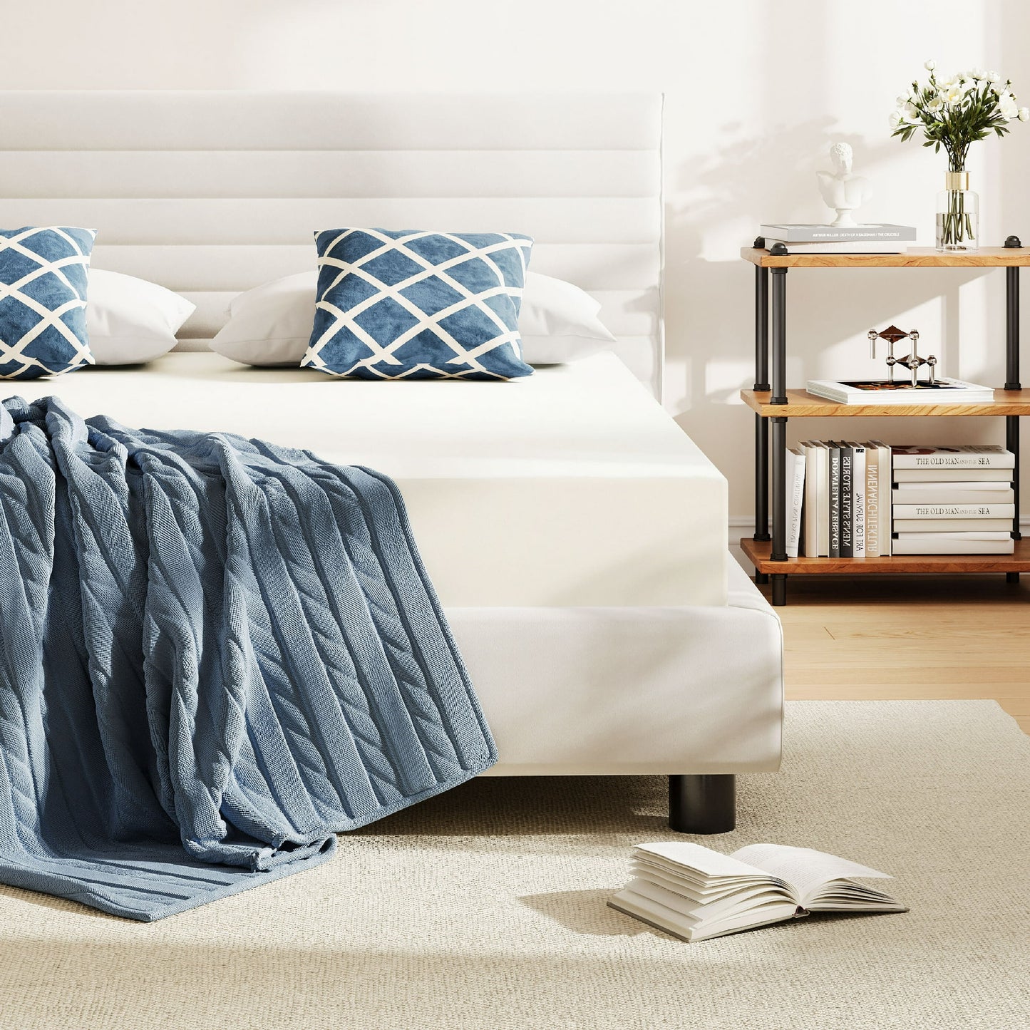 Arctus King Mattress, 6 inch Memory Foam Mattress in a box, Medium Firm