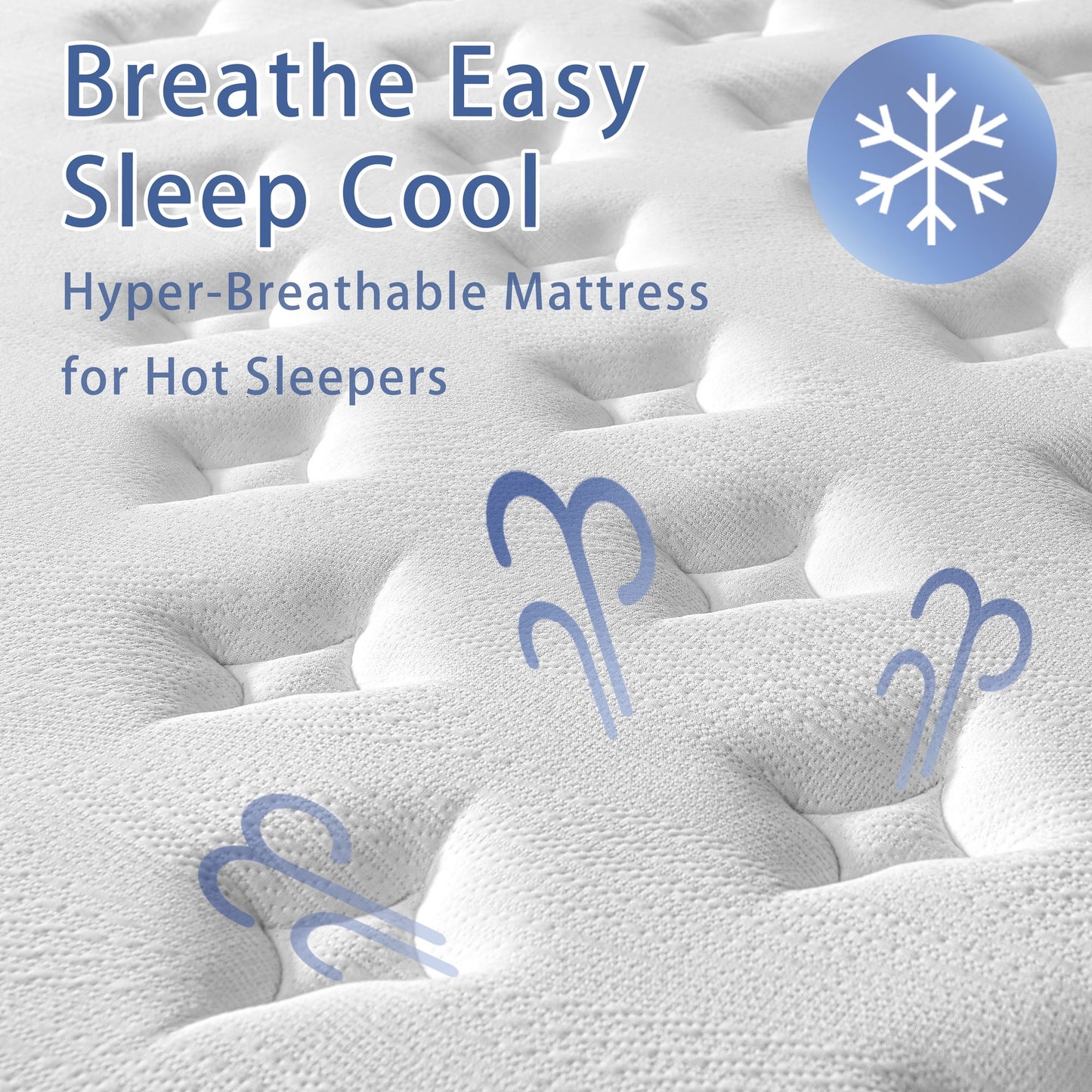 Volantica 12inch Queen Size Mattress in a Box, Medium Firm Hybrid Mattresses with Individual Pocket Spring, Pressure Relief, Motion Isolation, Cool Sleep, CertiPUR-US Certified