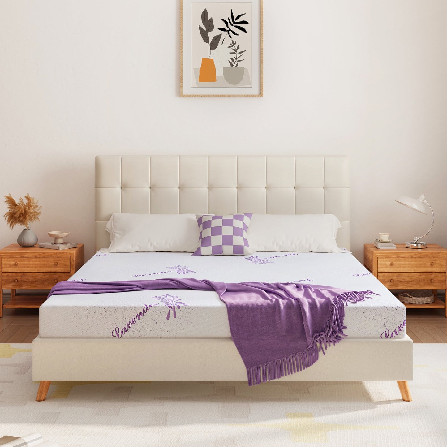 Arctus Full Mattress, 8 inch Memory Foam Mattress in a Box, Medium