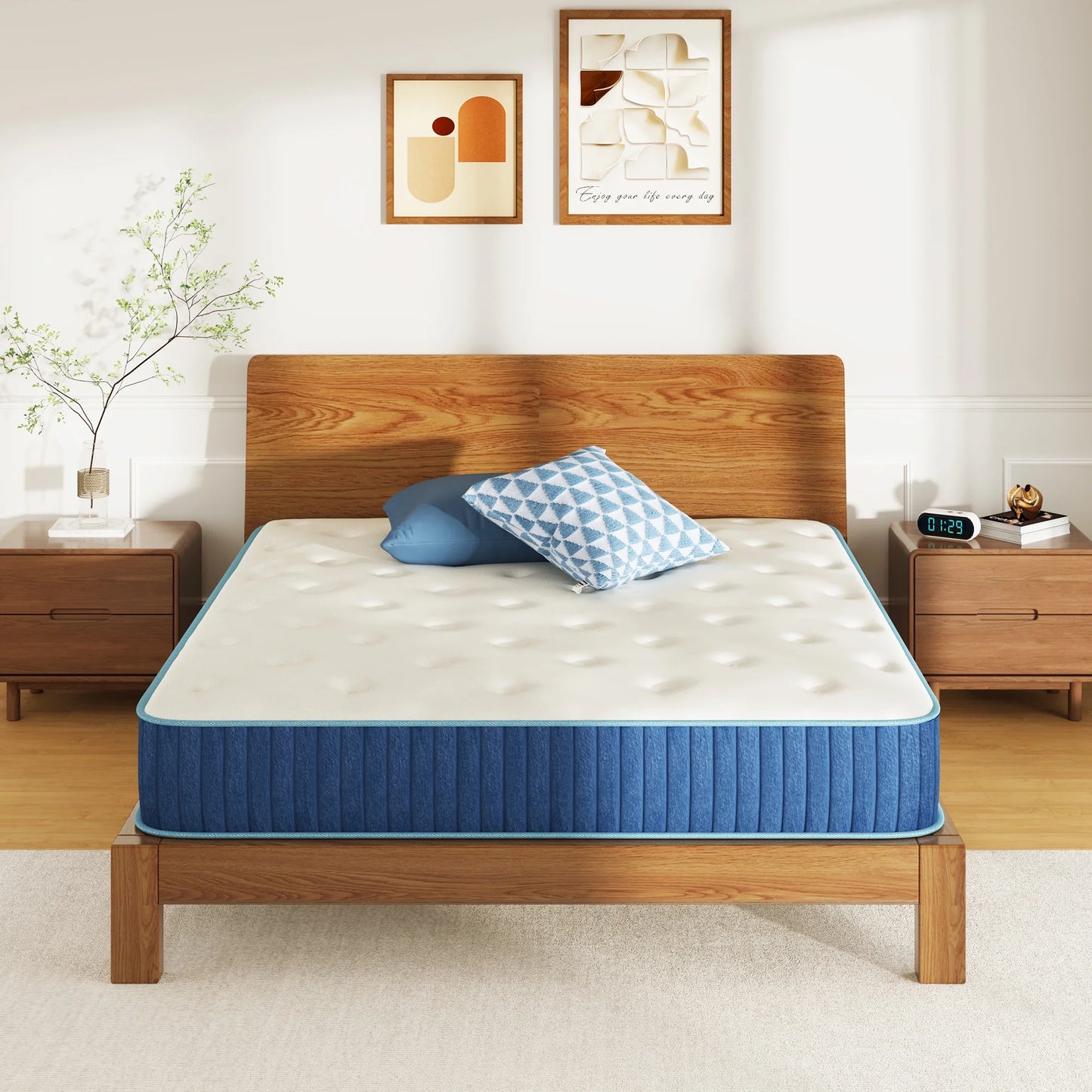 MLILY Liquid Gel Hybrid 10-inch Mattress-Twin Size