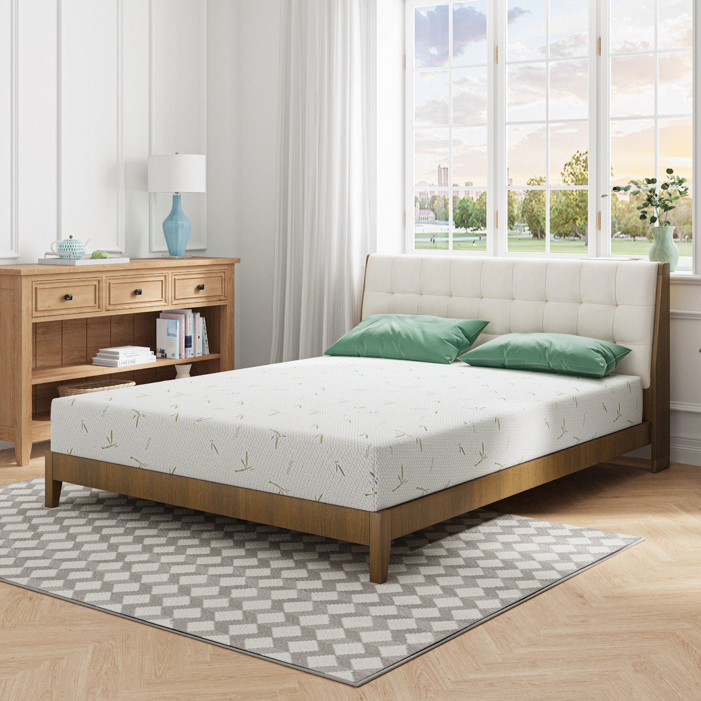 Arctus Twin XL Memory Foam Mattress, 10 inch Gel Mattress for Cool Sleep & Pressure Relief, Medium