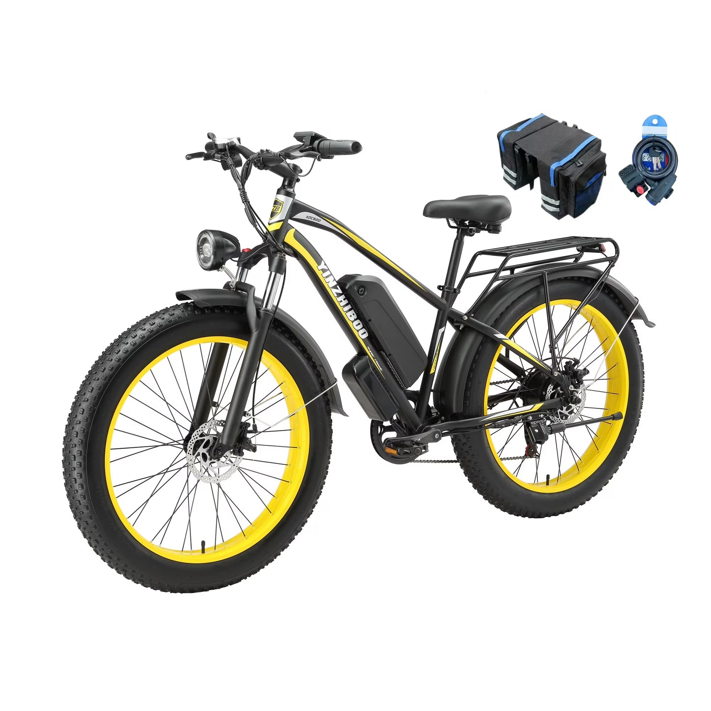 Electric Bike for Adults 26",2000W Peak Off-Road E-Mountain Bike,32 MPH Max Speed Adult Off-Road Ebike,48V 17.5Ah Battery,UL2849