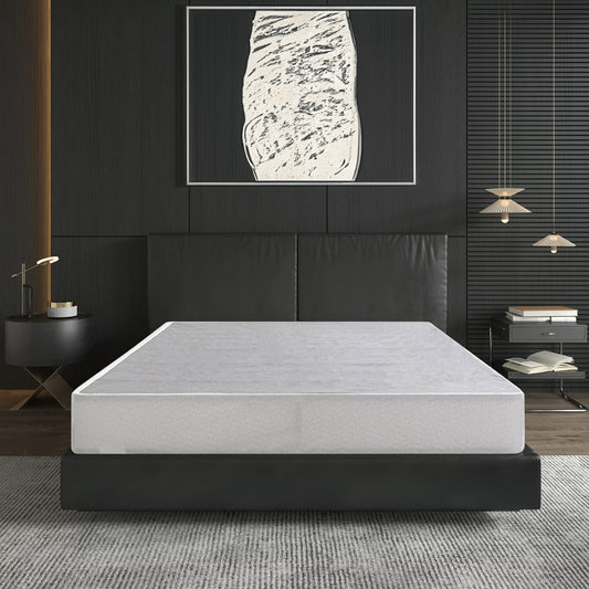 EGOHOME 9 inch Full Size Metal Box Spring, Easy Assembly Mattress Foundation