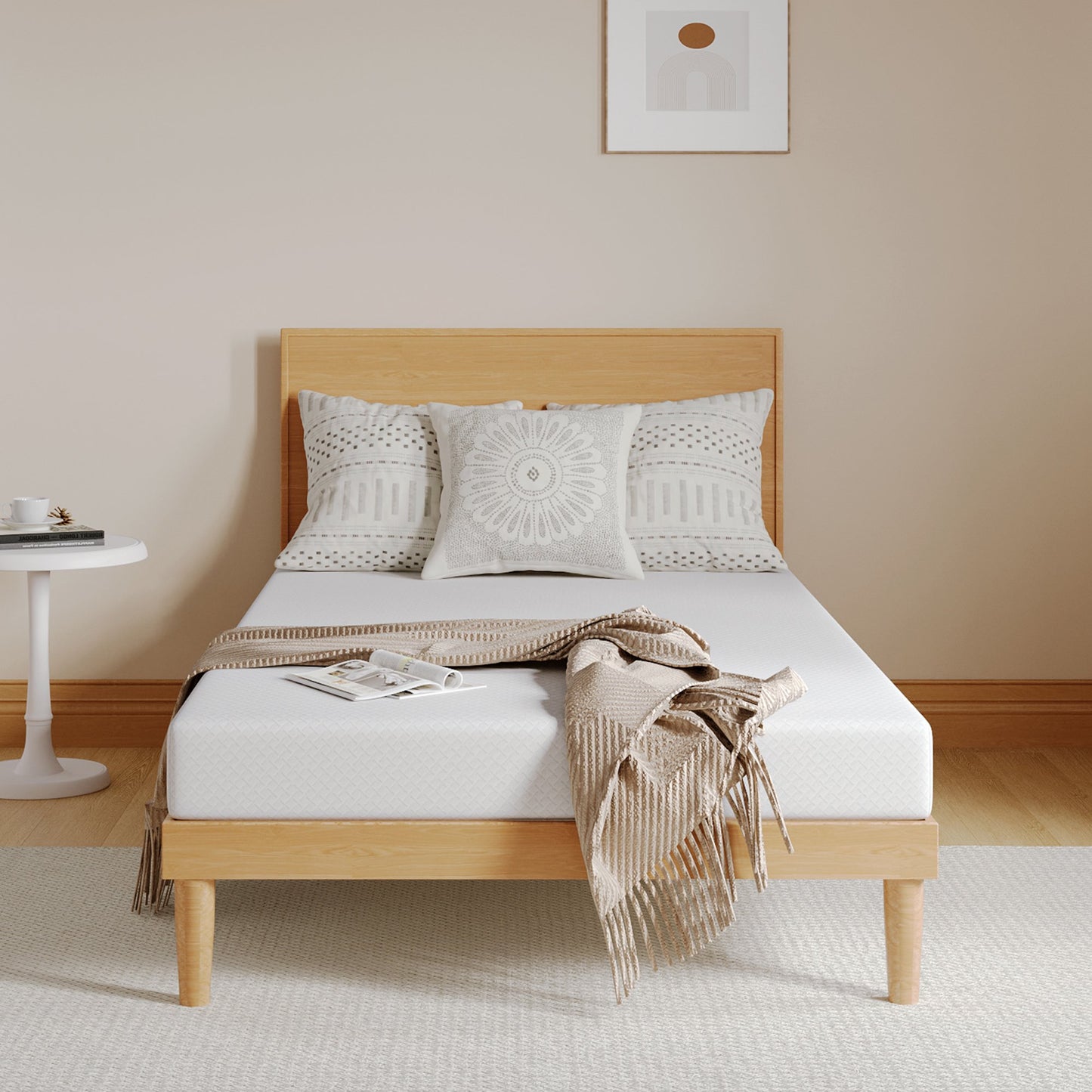 EGOHOME Ego Snoova 5 inch Full Size Mattress, Cooling Gel Memory Foam Mattress in a Box, Medium