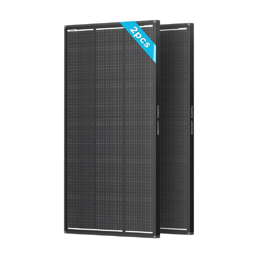 Renogy 2Pack 120W 12V Anti-Shading Solar Panel ShadowFlux, 16BB N-Type, 25% High-Efficiency & Anti-Shading, IP67 Waterproof, Lightweight for RV/Pickup/SUV Charging
