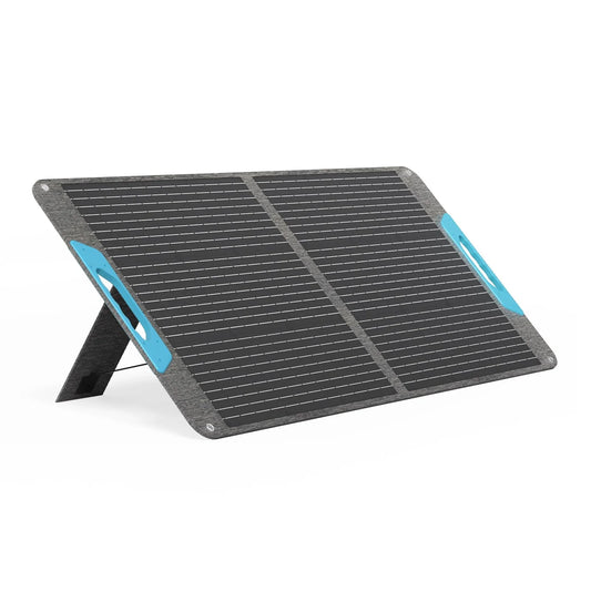 Renogy 100W Portable Solar Panel with Adjustable Kickstands, IP65 Waterproof, Foldable Solar Panel for Power Station, RV, Camping, Off Grid