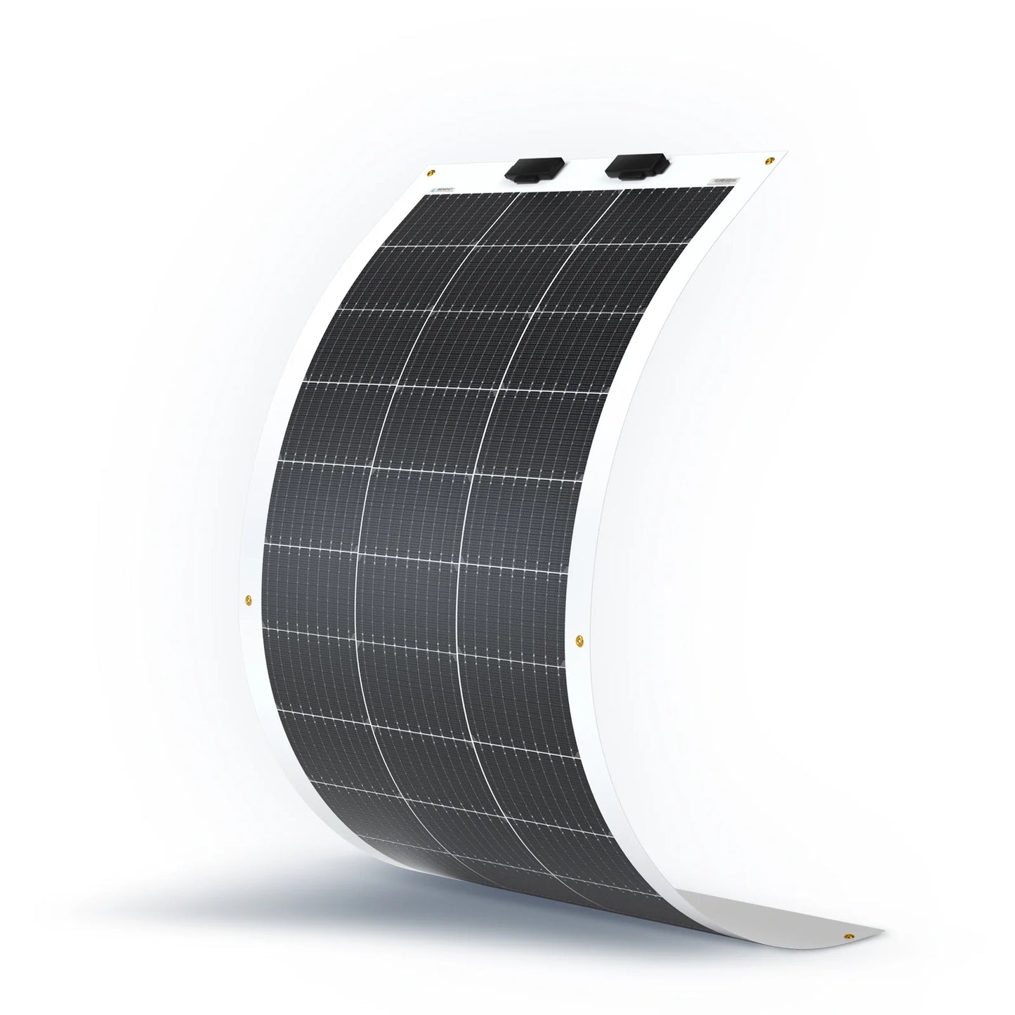 Renogy Semi-Flexible Solar Panel 100W 12V, 240° Bendable Solar Panel, IP67 Weatherproof, Monocrystalline, Ultra Lightweight, 5.3lb