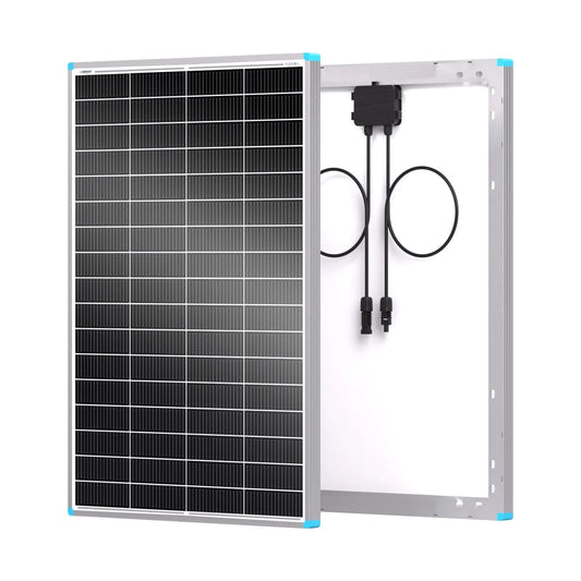 Renogy 16BB N-Type 175 Watt Solar Panel 12V, 25% High-Efficiency, Solar Panel for Power Station, RV, Cabin, Off-Grid Applications