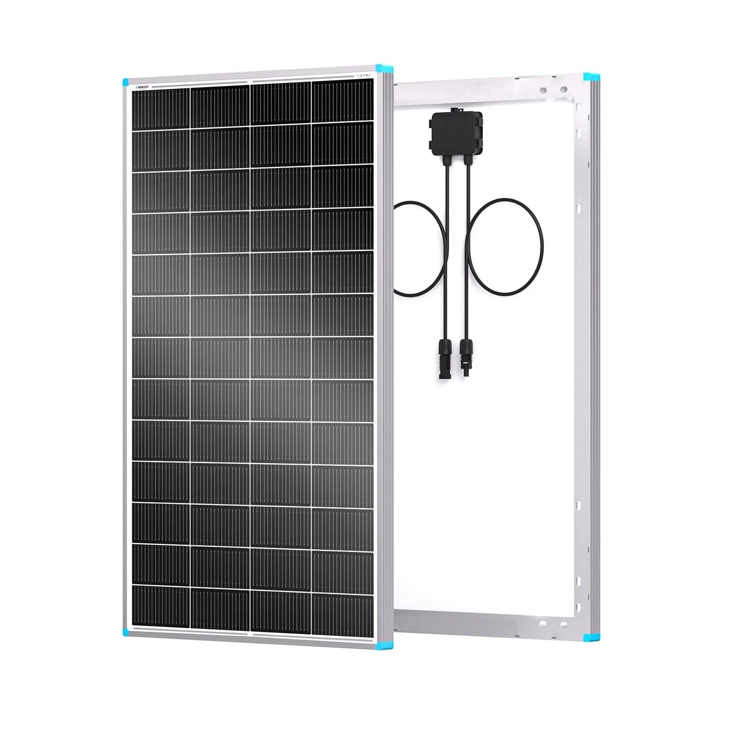 Renogy 16BB N-Type 200 Watt Solar Panel 24V, 25% High-Efficiency, Solar Panel for Power Station, RV, Cabin, Off-Grid Applications