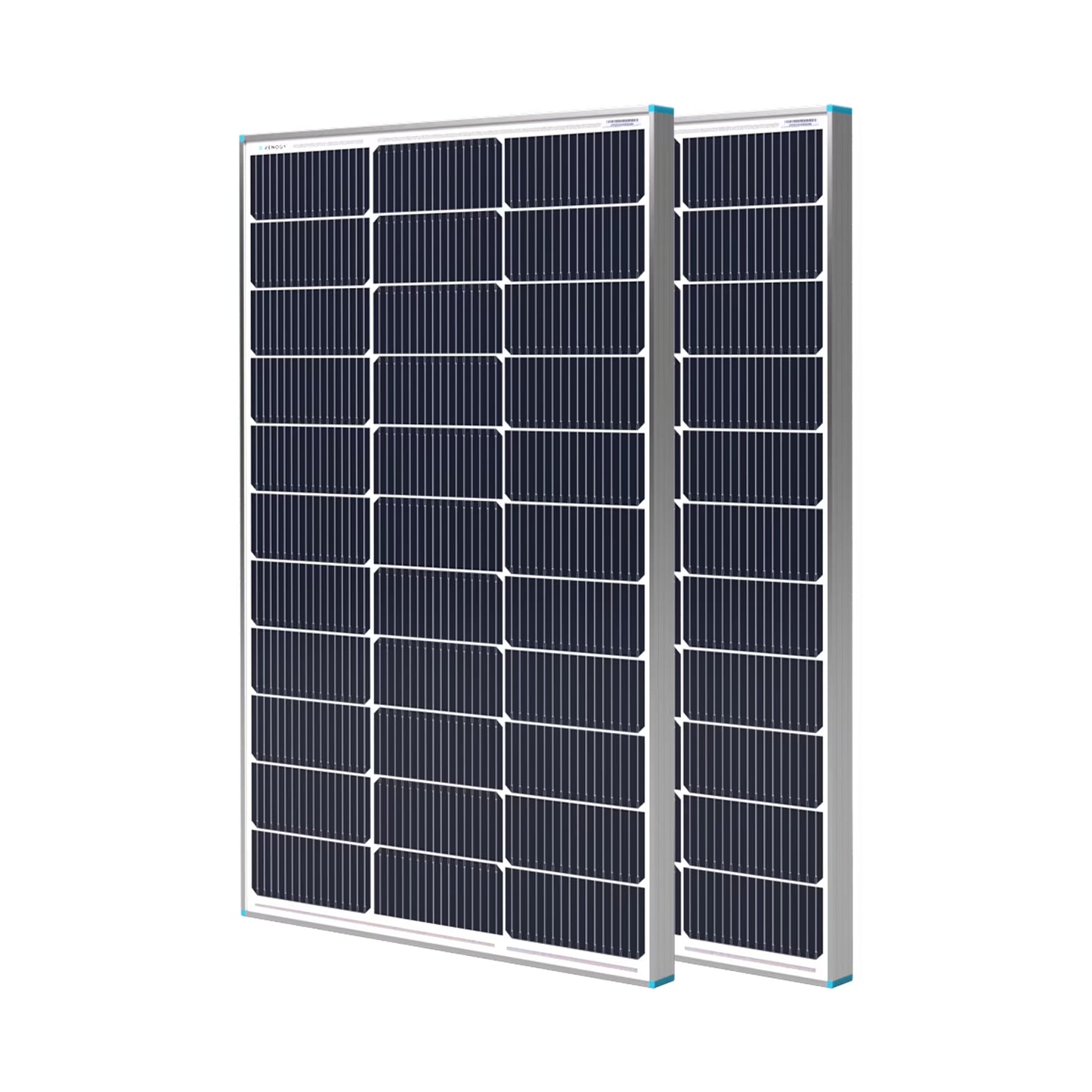 Renogy 2Pack 16BB N-Type 100 Watt Solar Panel 12V, 25% High-Efficiency, Solar Panel for Power Station, RV, Cabin, Off-Grid Applications