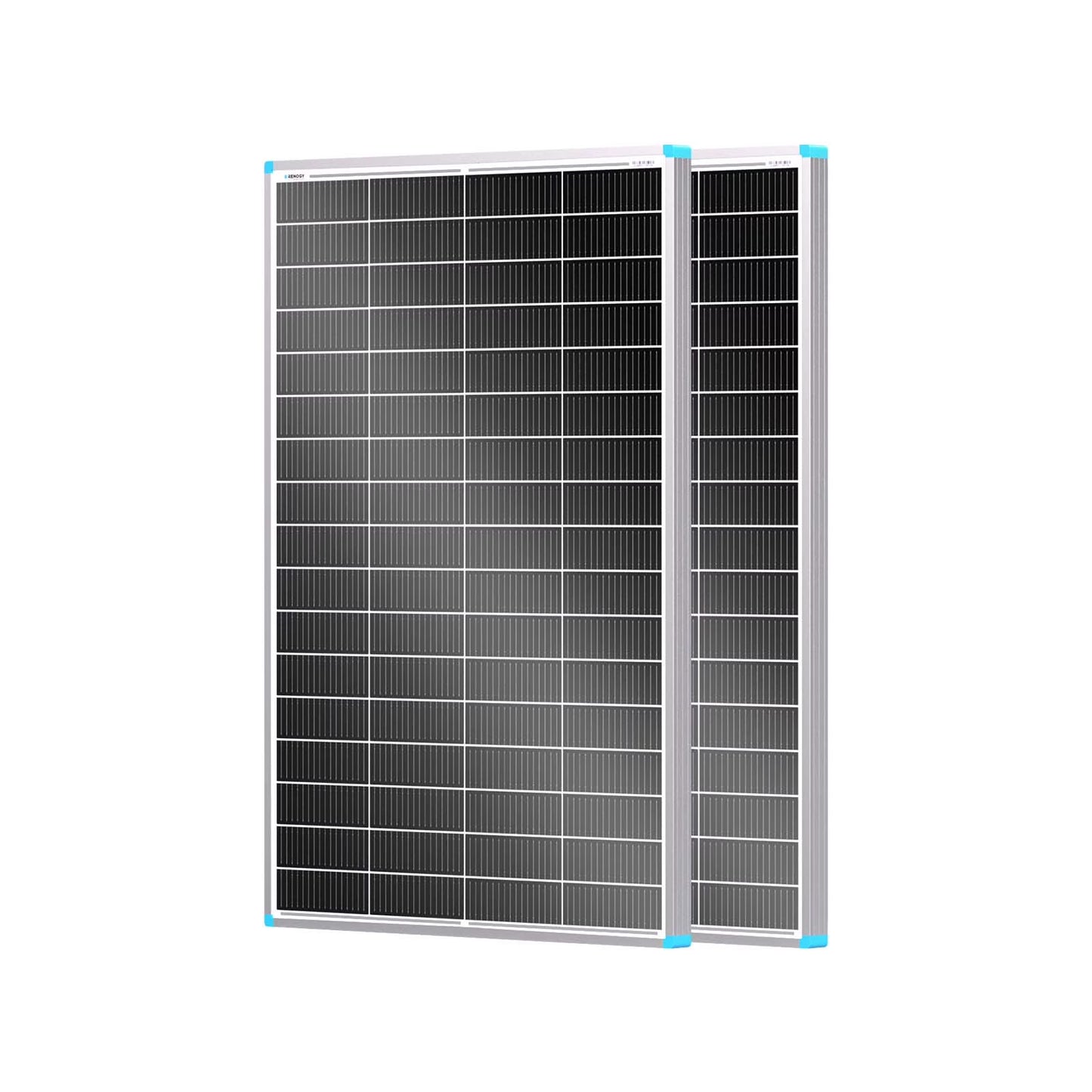 Renogy 2Pack 16BB N-Type 175 Watt Solar Panel 12V, 25% High-Efficiency, Solar Panel for Power Station, RV, Cabin, Off-Grid Applications