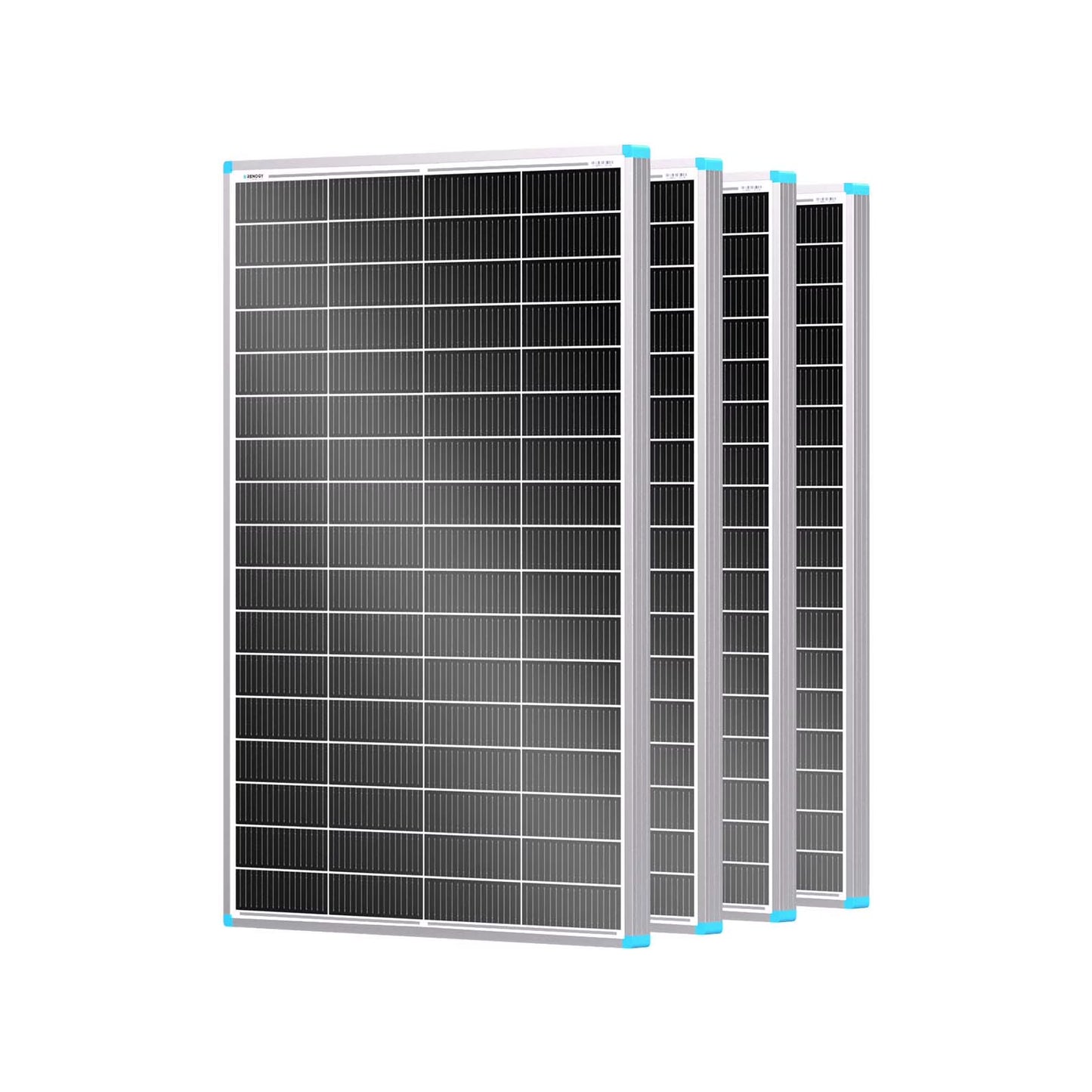 Renogy 4Pack 16BB N-Type 175 Watt Solar Panel 12V, 25% High-Efficiency, Solar Panel for Power Station, RV, Cabin, Off-Grid Applications