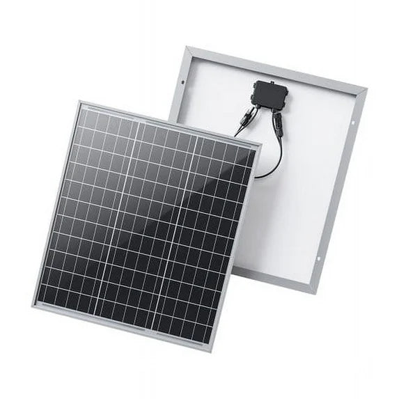 Renogy 50 Watt 12 Volt High Efficiency Monocrystalline Solar Panel Module PV Charger for RV Battery Boat Caravan and Other Off-Grid Applications