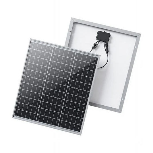Renogy 50 Watt 12 Volt High Efficiency Monocrystalline Solar Panel Module PV Charger for RV Battery Boat Caravan and Other Off-Grid Applications