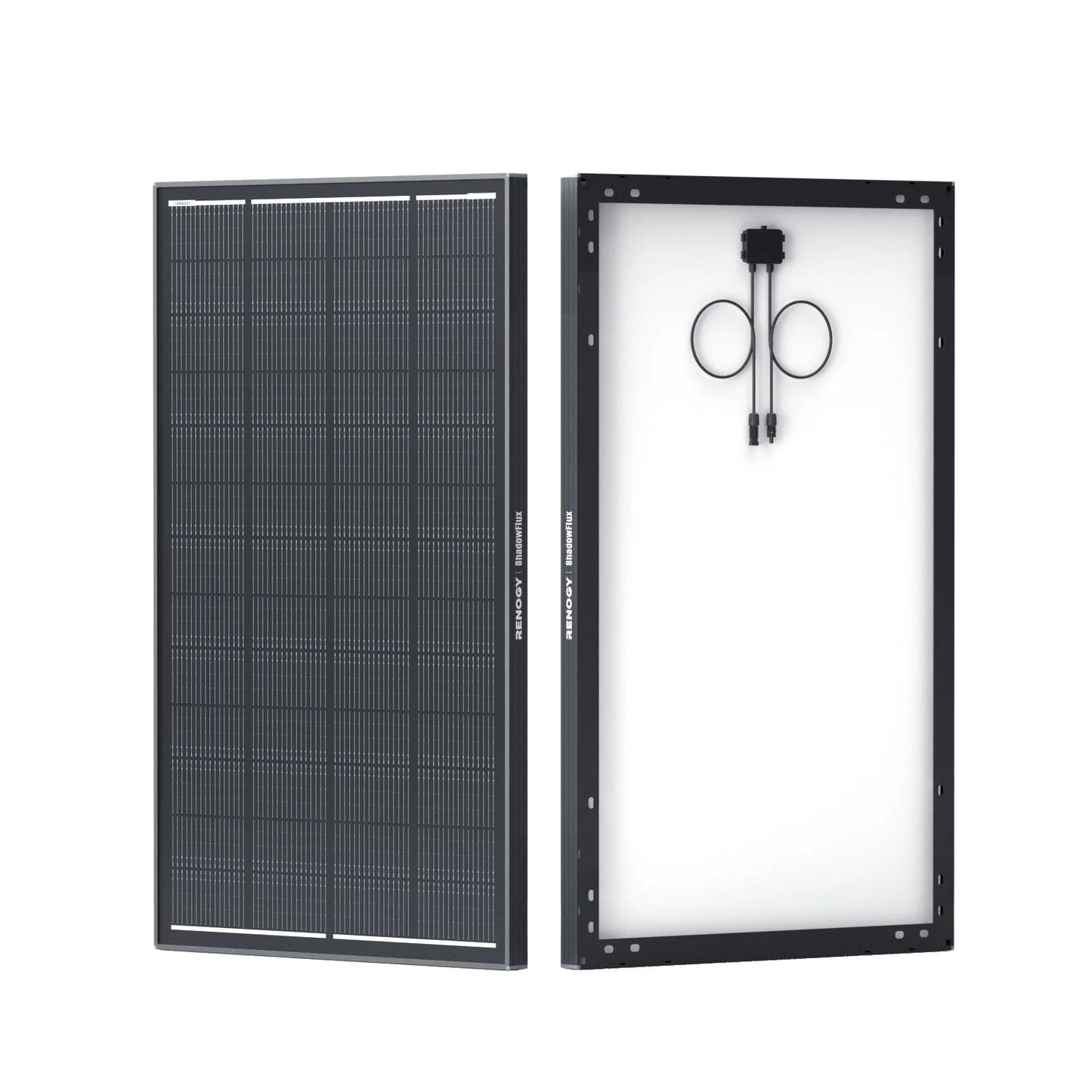 Renogy ShadowFlux N-Type 200W Rigid Solar Panel, 25% High-Efficiency & Anti-Shading, IP67 Waterproof Lightweight, for RV/Pickup/SUV Charging