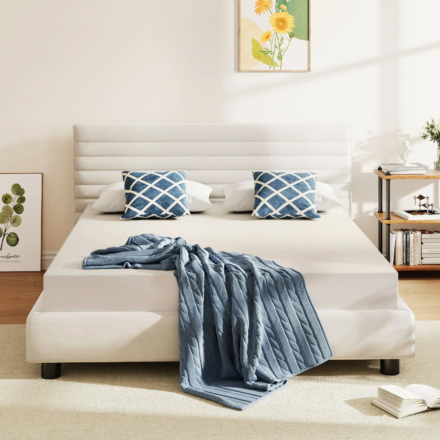Arctus King Mattress, 6 inch Memory Foam Mattress in a box, Medium Firm