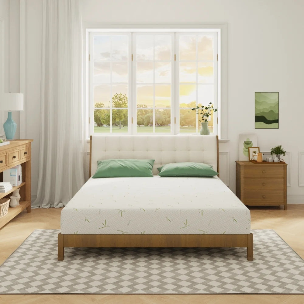 Arctus Queen Memory Foam Mattress, 10 inch Gel Mattress for Cool Sleep & Pressure Relief, Medium