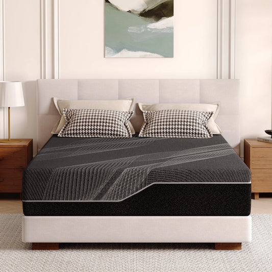 TechForma Memory Foam Mattress, 14in Full Mattress for Cool Sleep, Pressure Relief