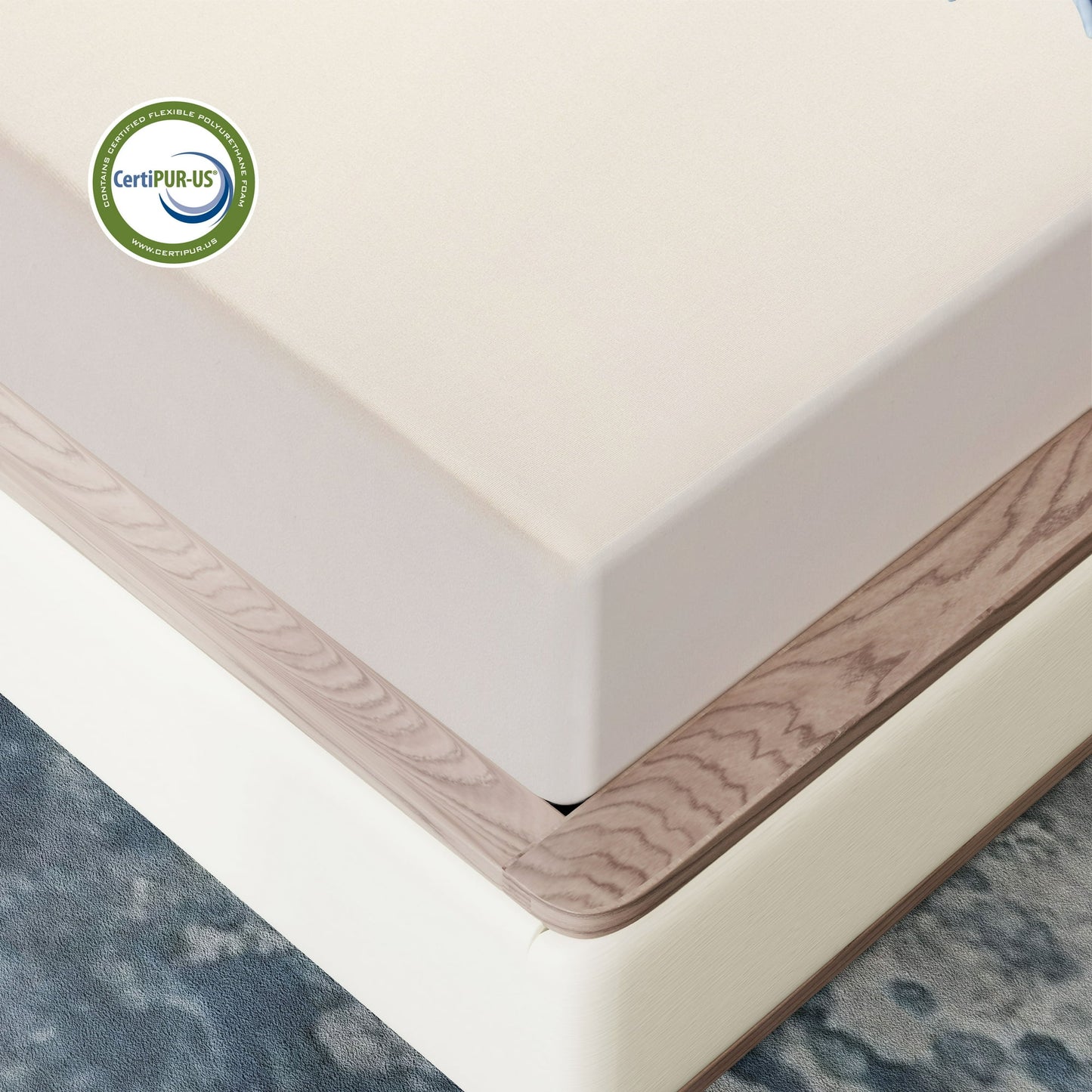 Arctus 10 inch Memory Foam Mattress, Twin Size Mattress in a Box, Medium Firm