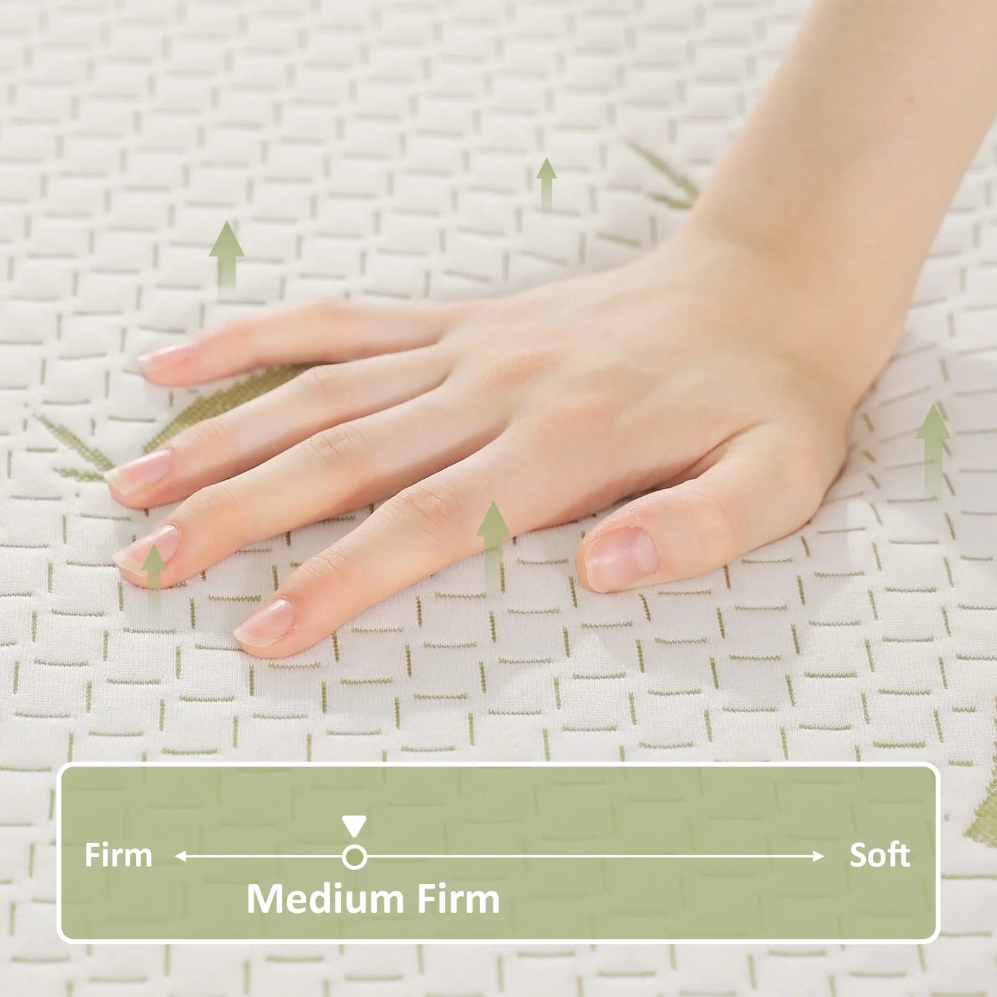 Arctus Queen Mattress, 8 inch Memory Foam Mattress in a box, Medium