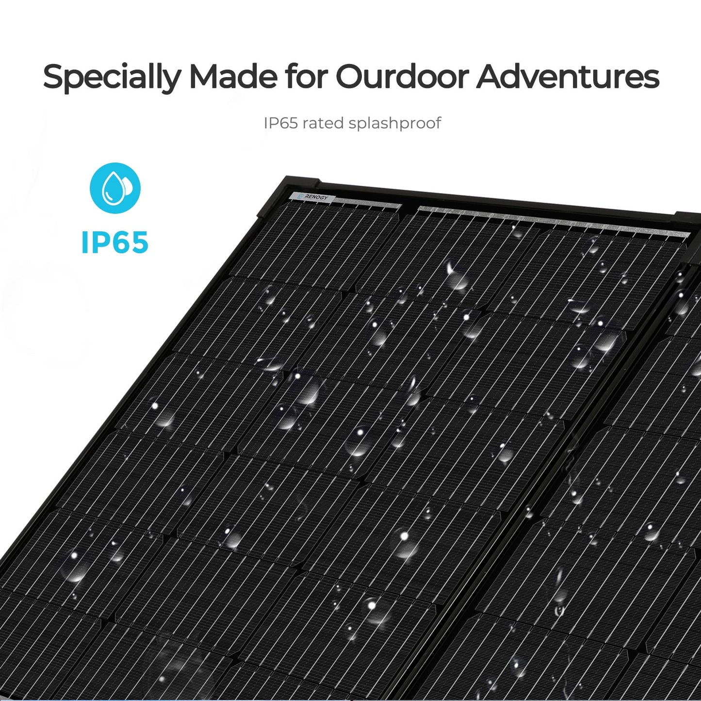100 Watt 12 Volt Solar Panel Kit, Foldable Solar Charger with Ajustable Kickstand, Waterproof 20A Charger Controller, Perfect for RV, Off Grid System