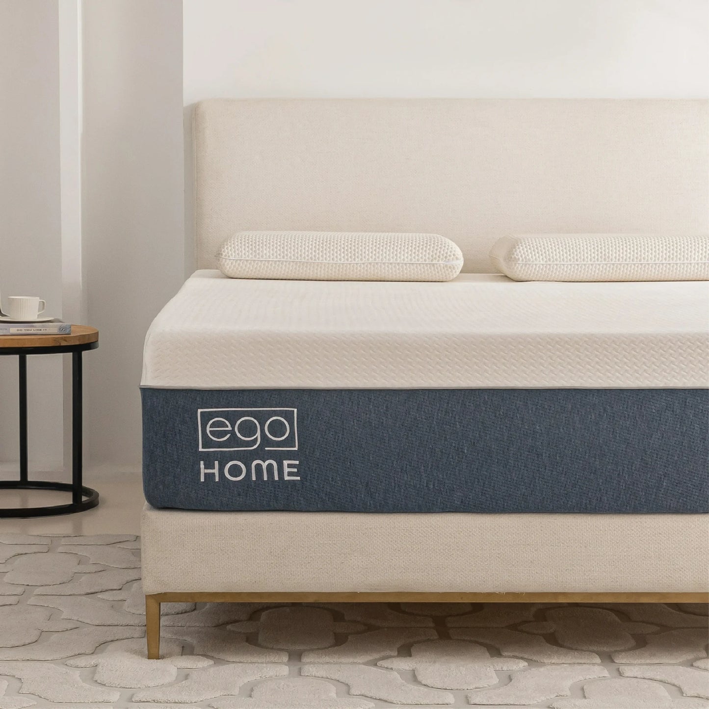 EGOHOME 14 inch Full Size Mattress in a Box, Cooling Gel Memory Foam Mattress, Medium