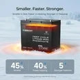 12V 100Ah Lithium LiFePO4 Battery, Self-Heating w/DuoHeat Tech, Built-in 100A BMS, 5000+ Cycles Lithium Battery, Perfect for RVs, Cabins, Off-Grid Systems