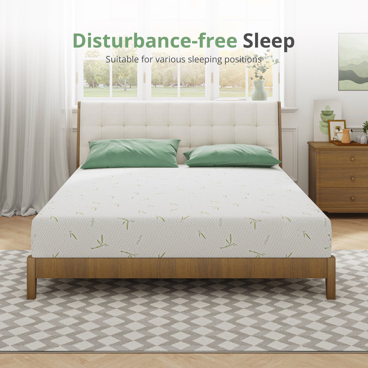 Arctus Memory Foam Mattress, 6 inch Full Size Gel Mattress for Cool Sleep & Pressure Relief, Medium