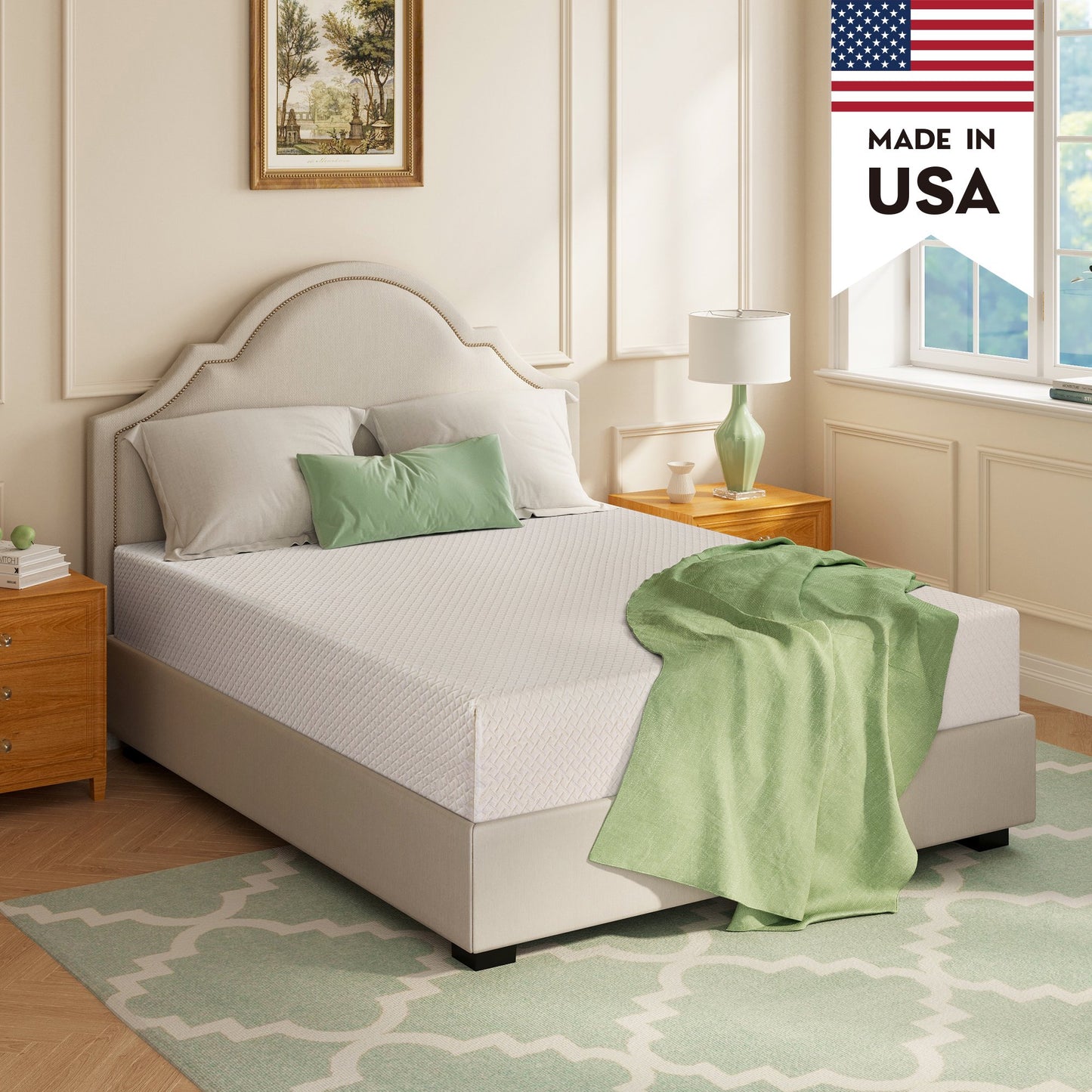 MLILY Ego 6 inch Full Mattress, Gel Memory Foam Mattress, Bed in a Box